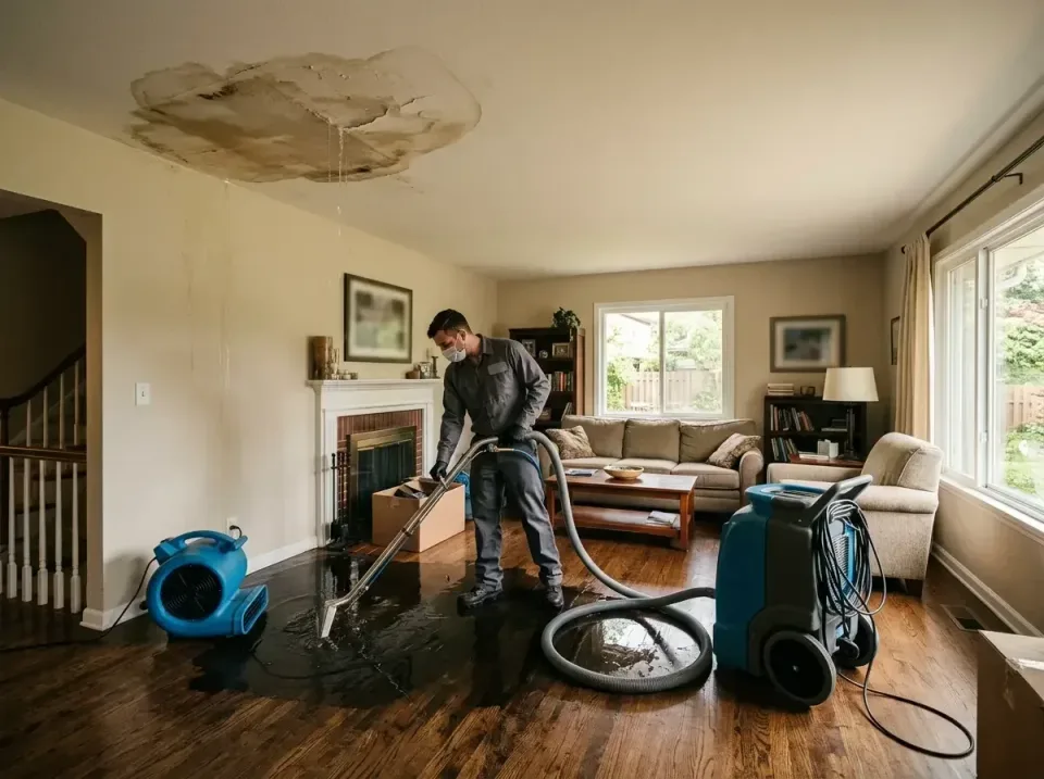 attic-pipe-burst-ceiling-drip-008 — frequently asked questions, Water Damage Restoration & Carpet Care in Newton, IL
